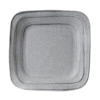 Elite Global Solutions D11PLST Della Terra Melamine Stoneware 11 inch Granite Stone Irregular Square Plate - 6/Case