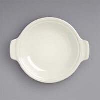Syracuse China 950027745 Casablanca 12 oz. Cream White Medium Porcelain Shirred Egg Dish - 24/Case