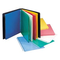 C-Line 62010 11 inch x 8 1/2 inch Heavy Weight Top-Loading Assorted Color Polypropylene Sheet Protector - 50/Box