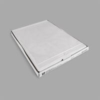 C-Line 47911 11 inch x 8 1/2 inch Industrial Heavy Weight Clear Polyethylene Reusable Envelope - 50/Box