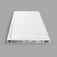 C-Line 62047 14 inch x 8 1/2 inch Heavyweight Top-Loading Clear Polypropylene Sheet Protector - 50/Box