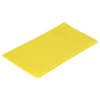 Chicopee 0911 Masslinn 24 inch x 24 inch Yellow Heavy-Duty Dusting Cloth - 100/Case