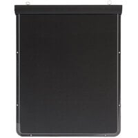 Aarco LF-1 Ultra Lite Lighted Write-On Markerboard - 19 inch x 24 1/2 inch