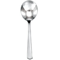 Walco 4912 Hyannis 5 3/4 inch 18/10 Stainless Steel Extra Heavy Weight Bouillon Spoon - 24/Case