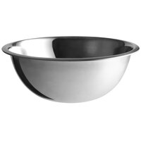 Choice 8 Qt. Standard Weight Stainless Steel Mixing Bowl