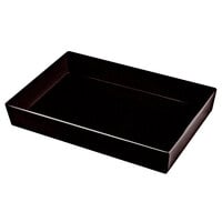 Tablecraft CW5000MS Simple Solutions Full Size Midnight Speckle Cast Aluminum Straight Sided Bowl - 3" Deep