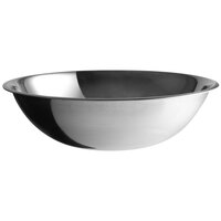 Choice 20 Qt. Standard Weight Stainless Steel Mixing Bowl