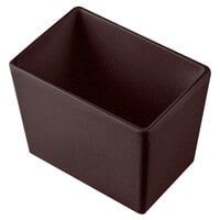 Tablecraft CW5022MS Simple Solutions 1/9 Size Midnight Speckle Cast Aluminum Deep Straight Sided Bowl - 5" Deep