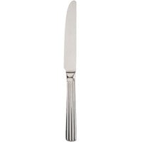 Walco 49451 Hyannis 9 1/4 inch 18/10 Stainless Steel Extra Heavy Weight Table Knife - 12/Case