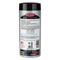 Weiman W92 30 ct. Stainless Steel Cleaning & Polishing Wipes - 4/Case