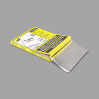 C-Line 90125 Topper 11 inch x 8 1/2 inch Standard Weight Top-Loading Clear Polypropylene Sheet Protector - 100/Box