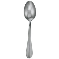 Walco 9403FS Lancer 8 3/8 inch 18/10 Fieldstone Finish Stainless Steel Extra Heavy Weight Tablespoon / Serving Spoon - 24/Case