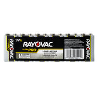 Rayovac AL9V-6J Ultra Pro Industrial 9V Alkaline Batteries   - 6/Pack