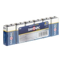 Rayovac AL9V-6J Ultra Pro Industrial 9V Alkaline Batteries   - 6/Pack