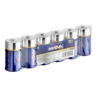 Rayovac ALD-6J Ultra Pro Industrial D Alkaline Batteries   - 6/Pack
