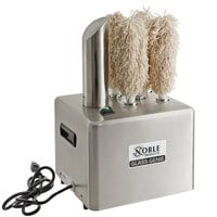Noble Products GP1250 Glass Genie Commercial Five Brush Electric Glass Polisher - 120V, 1250W