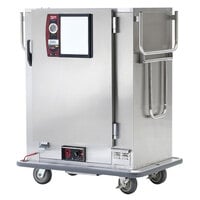 Metro MBQ-144-QH Insulated Heated Banquet Cabinet With Quad-Heat System- One Door Holds up to 144 Plates 120V