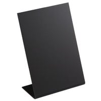 American Metalcraft TBABLA6 4 1/8 inch x 5 7/8 inch Tabletop Chalkboard Sign - 3/Pack