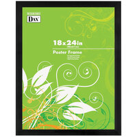 DAX 2863W2X 18 inch x 24 inch Black Solid Wood Wide-Profile Poster Frame