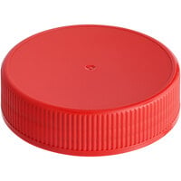 63/485 Red Flat Top Induction-Lined Spice Lid