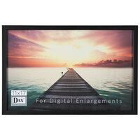 DAX N16817BT 11 inch x 17 inch Black Digital Enlargement Wood Frame