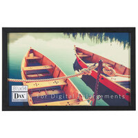 DAX N16814BT 8 1/2 inch x 14 inch Black Digital Enlargement Wood Frame