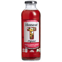 Honest Tea 16 fl. oz. Organic Black Forest Berry Herbal Iced Tea - 12/Case