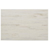 BFM Seating AW3048 Relic Antique Wash 30 inch x 48 inch Rectangular Melamine Table Top with Matching Edge