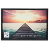DAX N16818BT 12 inch x 18 inch Black Digital Enlargement Wood Frame