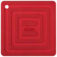 Lodge AS6S41 Red 6" x 6" Silicone Pot Holder