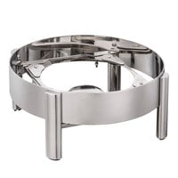 Bon Chef 22004ST Magnifico Round Stainless Steel Soup Chafer Stand with Fuel Holder