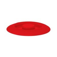 GET TS-800-L Red 7 3/4" Melamine Replacement Lid for TS-800 7 3/4" Tortilla Server - 12/Pack