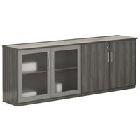 Safco MVLCCLGS Medina 72 inch x 20 inch x 29 1/2 inch Gray Steel Low Wall Cabinet Box 1