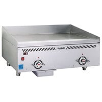 Vulcan VCCG24-AC Natural Gas 24" Griddle with Atmospheric Burners and a Rapid Recovery Plate - 60,000 BTU