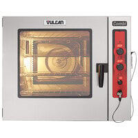 Vulcan ABC7G-PROP Liquid Propane Full Size Gas Combi Oven with Probe - 80,000 BTU
