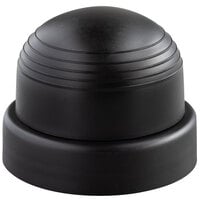 Libbey 96022 2 3/4 inch Black Replacement Shaker Cap - 12/Case