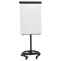 MasterVision EA4806156 360 Gold Ultra 27 inch x 41 inch 360 Mobile Magnetic Dry Erase Easel with Black Frame