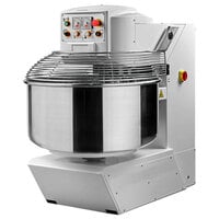 Avancini 107 qt. / 132 lb. Two-Speed Spiral Dough Mixer - 208V, 3 Phase, 5.3 HP