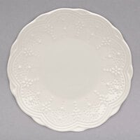 10 Strawberry Street VTNA-0005 Valentina 6" White New Bone China Bread and Butter Plate - 36/Case