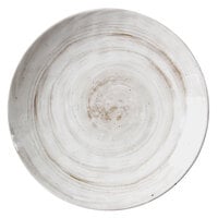 Elite Global Solutions D1115R Van Gogh Taupe 11" Round Melamine Plate - 6/Case