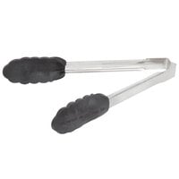 Vollrath 4780912 Jacob's Pride 9 1/2" High Heat Nylon Tip Cooking Tongs - Heat Resistant up to 450 Degrees Fahrenheit