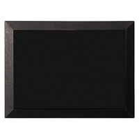 MasterVision MM14151620 Kamashi 48 inch x 36 inch Black Lacquered Steel Wet Erase Board with Black Wood Frame