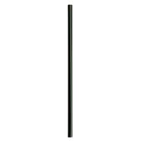 Eco Products EP-ST650U-BGS GreenStripe 6 inch Black Unwrapped Compostable Plastic Cocktail Straw - 7200/Case