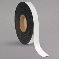 MasterVision BVCFM2018 1 inch x 50' White Magnetic Dry Erase Tape Roll