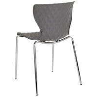 Flash Furniture LF-7-07C-GRY-GG Lowell Contemporary Gray Plastic Stackable Chair