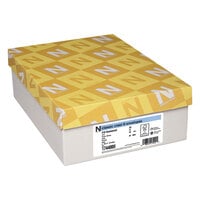 Neenah Paper 1744000 Classic Crest #10 4 1/8 inch x 9 1/2 inch Solar White Envelope - 500/Box