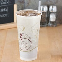 Solo RS22N-J8000 Symphony 22 oz. Wax Treated Paper Cold Cup - 1000/Case