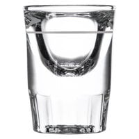Libbey 5135/S0617 1.25 oz. Fluted Shot Glass with .5 oz. Pour Line - 12/Pack