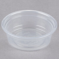 Dart Conex Complements 050PC 0.5 oz. Clear Plastic Souffle / Portion Cup - 2500/Case
