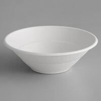 Eco-Products EP-BL32 32 oz. White Compostable Sugarcane Noodle Bowl - 400/Case